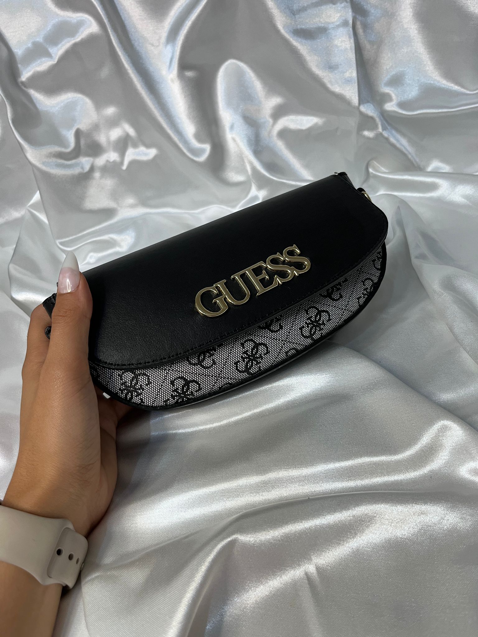 Özel Markalı Leopar Desenli Kadın Çanta